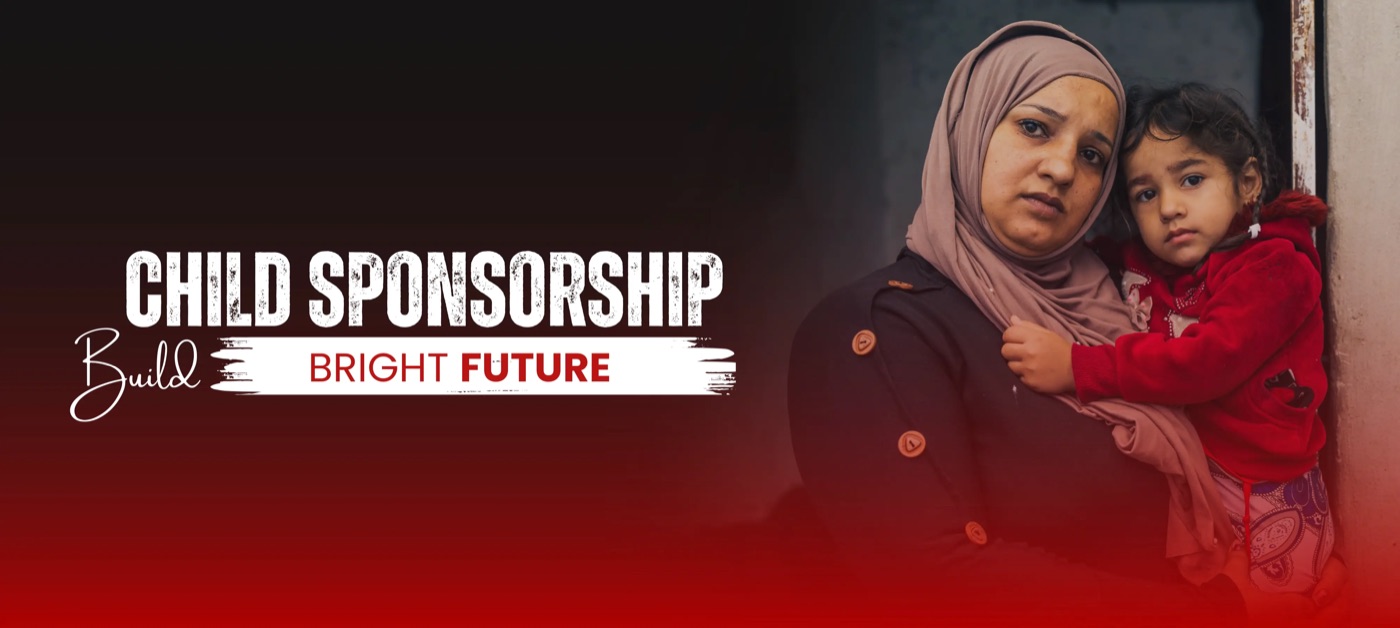 Child Sponsorship campaign banner.